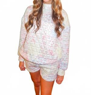 NEW SUNKISSED COCONUT cloud nine patchwork set in off white